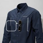 Рубашка SHIMANO AIRVENTI Fishing Shirts SH-099N Серый размер XL (EU. L)